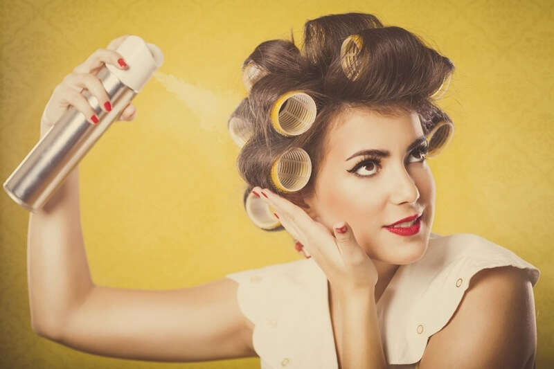 Cách dùng gôm xịt tóc nữ - Lưu ý khi sử dụng gôm xịt tóc       