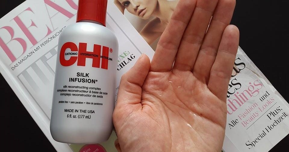 Dầu Dưỡng Tóc Chi Silk Infusion chính hãng