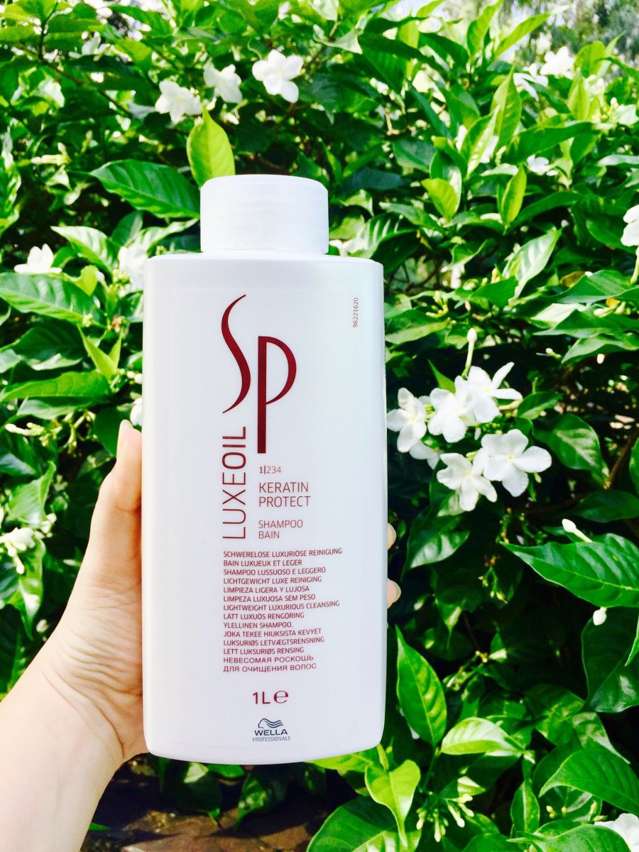 Dầu gội sp luxe oil keratin 