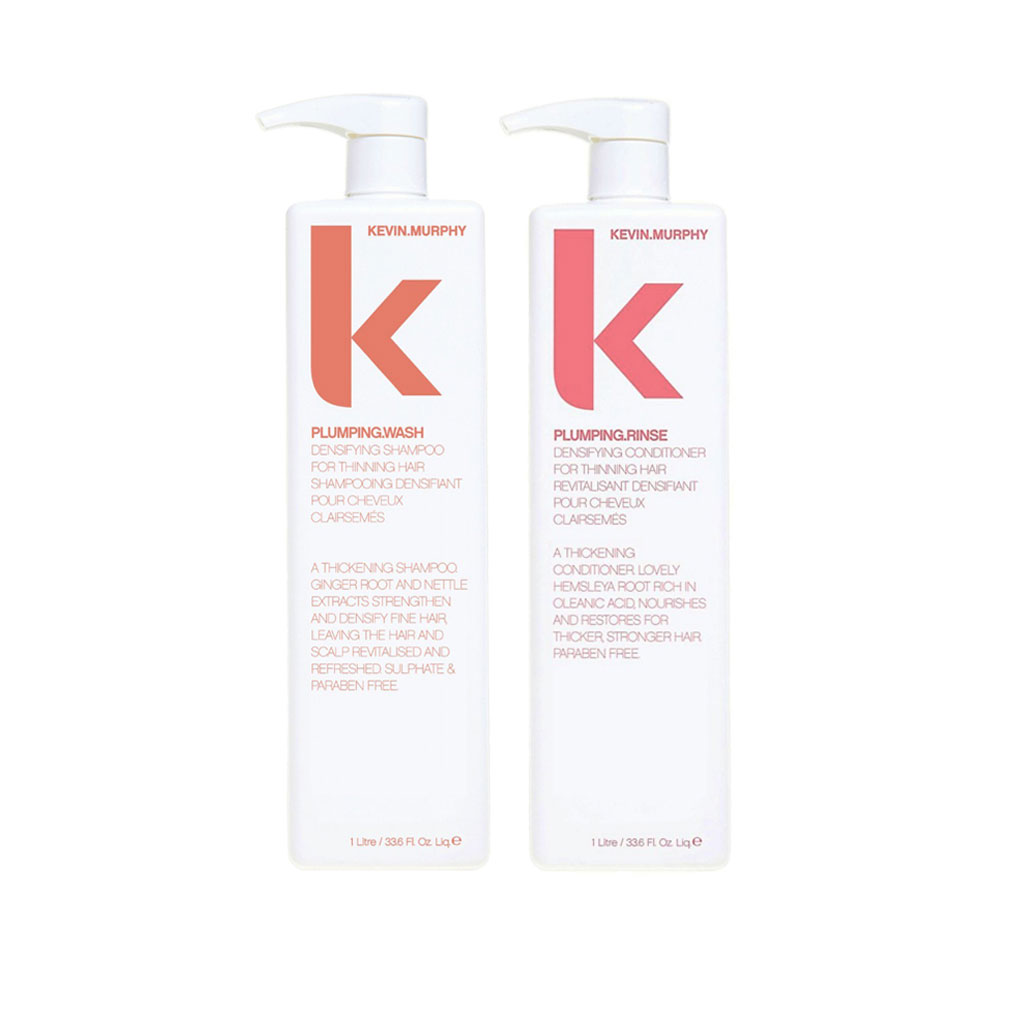 Dầu Gội Xả Kevin Murphy Plumping Cho Tóc Dầu Ít Mỏng Rụng 1000ML