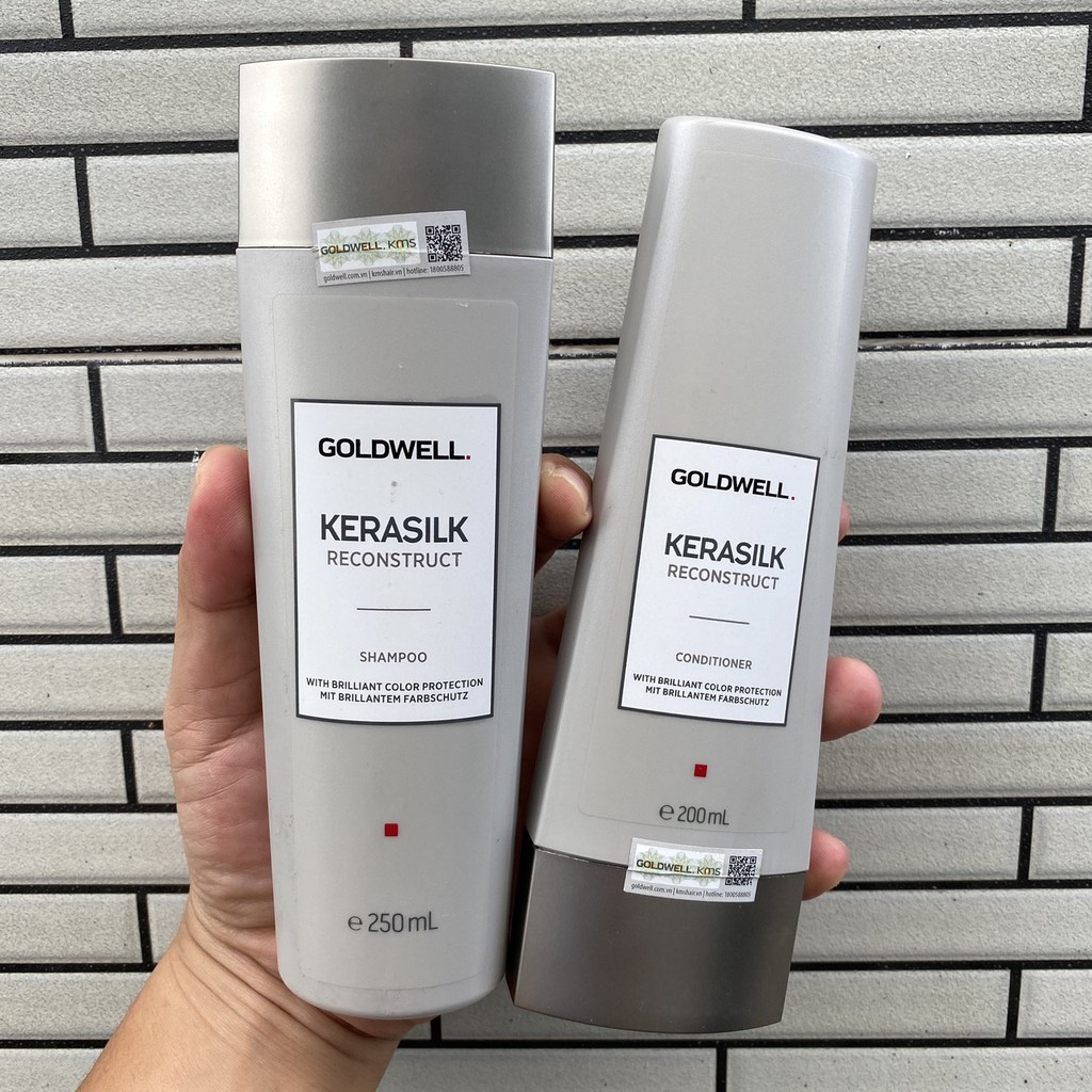 Cặp Gội Xã Siêu Phục Hồi Goldwell Kerasilk Reconstruct