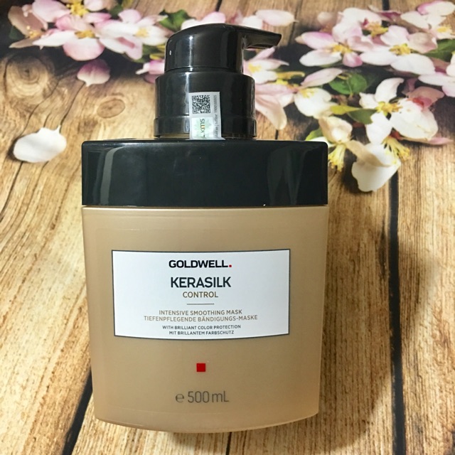 Dầu hấp Goldwell Kerasilk Control Smoothing chính hãng đầy đủ tem nhãn