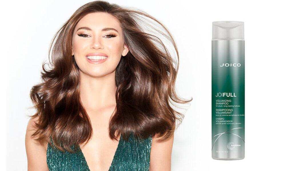 Dầu Gội Joico JoiFull Volume Giúp Tóc đầy đặn hơn, dày hơn, bồng bềnh hơn