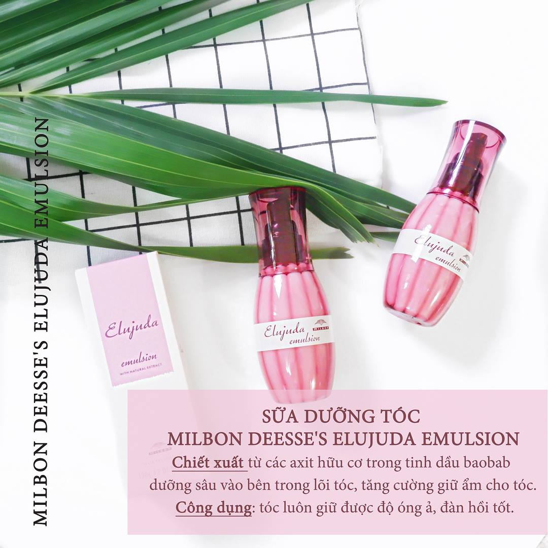 Sửa Dưỡng Milbon Deesse’s Elujuda Emulsion