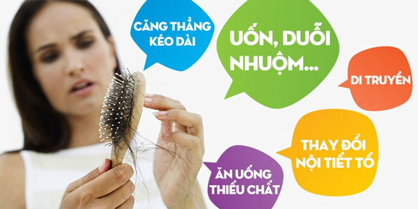 Những Nguyên Nhan gây rụng tóc