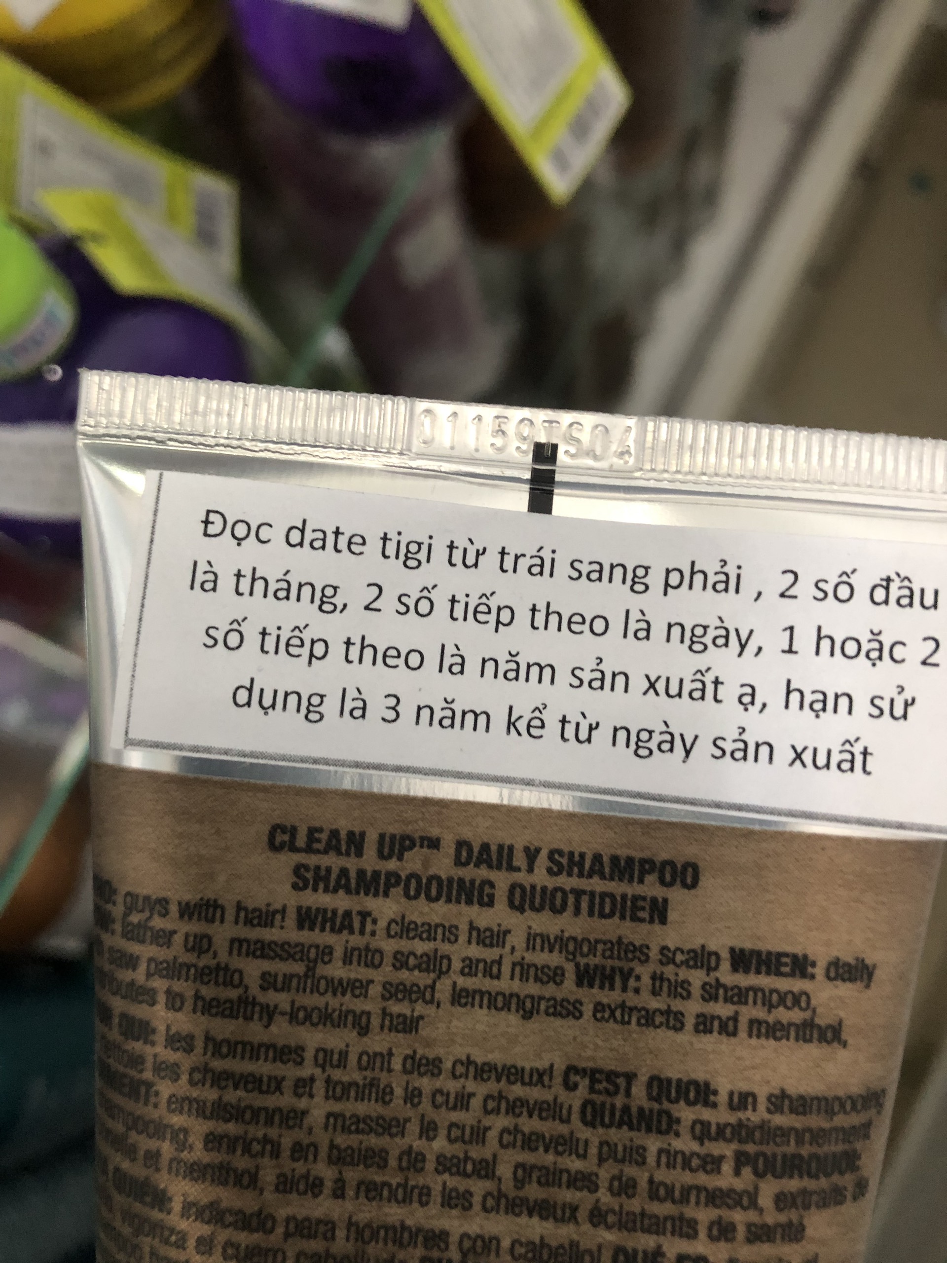 Cách đọc DATE của các sản phẩm TiGi