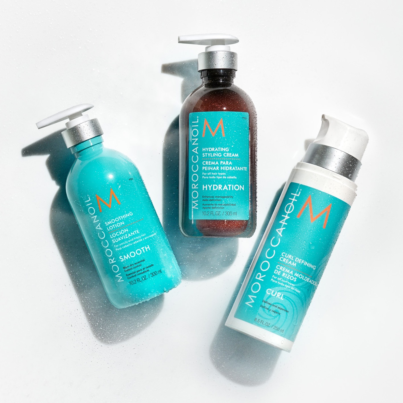 Kem tạo kiểu moroccanoil có 3 sản phẩm chính