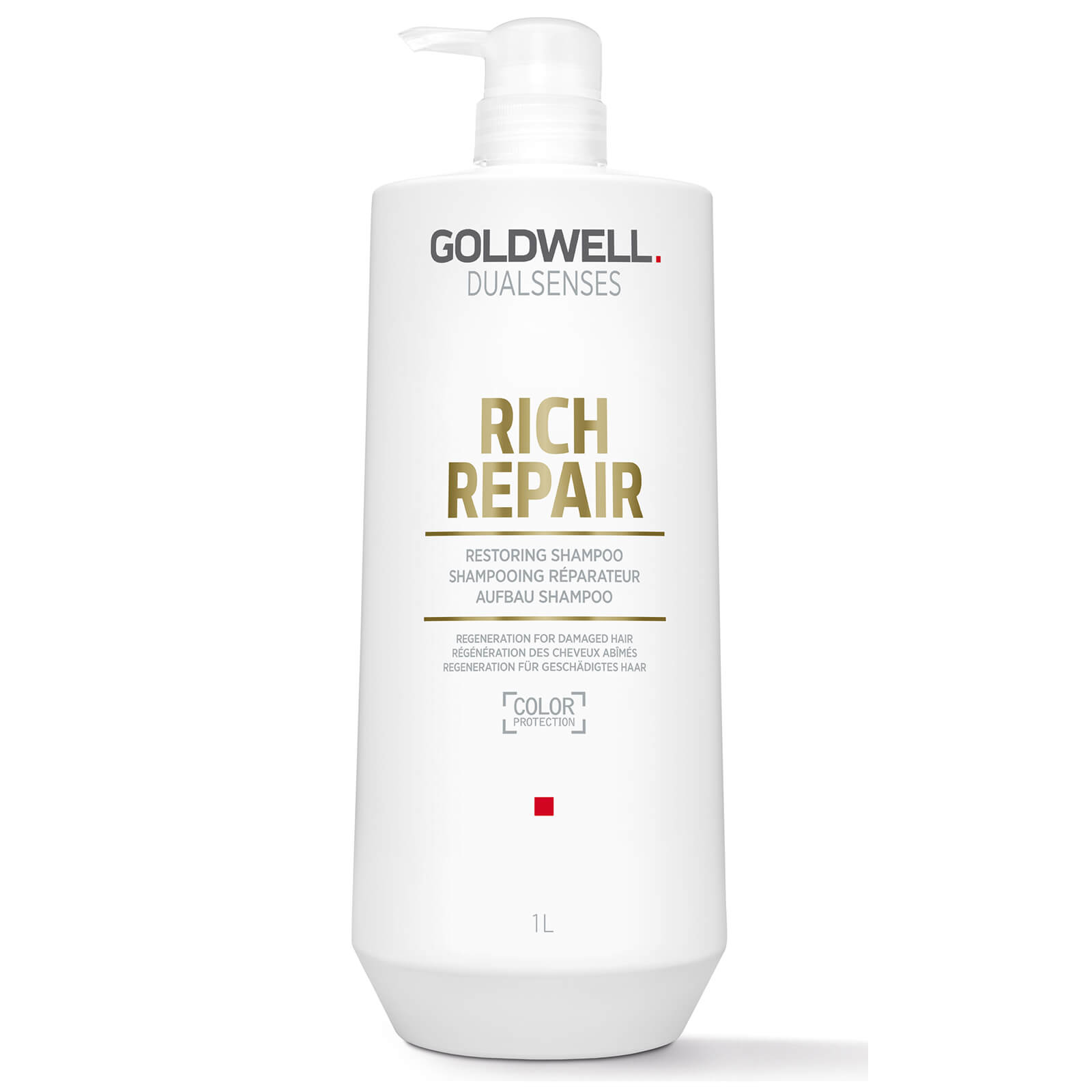 Sản phẩm dầu gội Goldwell Rich Repair Phục Hồi Tóc Hư Tổn