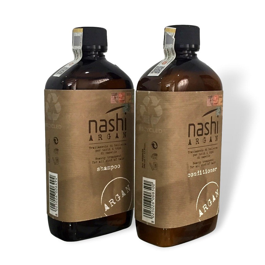Sản phẩm dầu gội Nashi Argan phục hồi hư tổn cho mái tóc