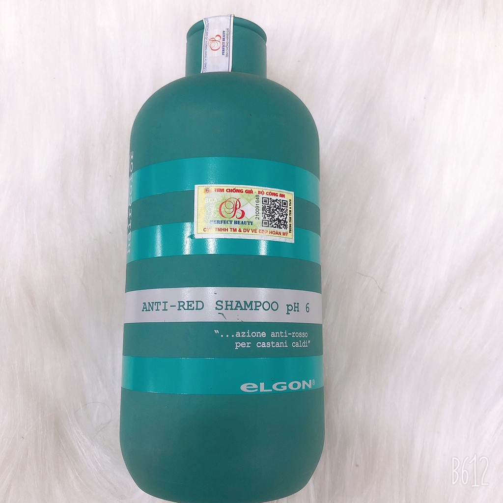 Dầu gội xanh Elgon khử ánh cam đỏ 300ml