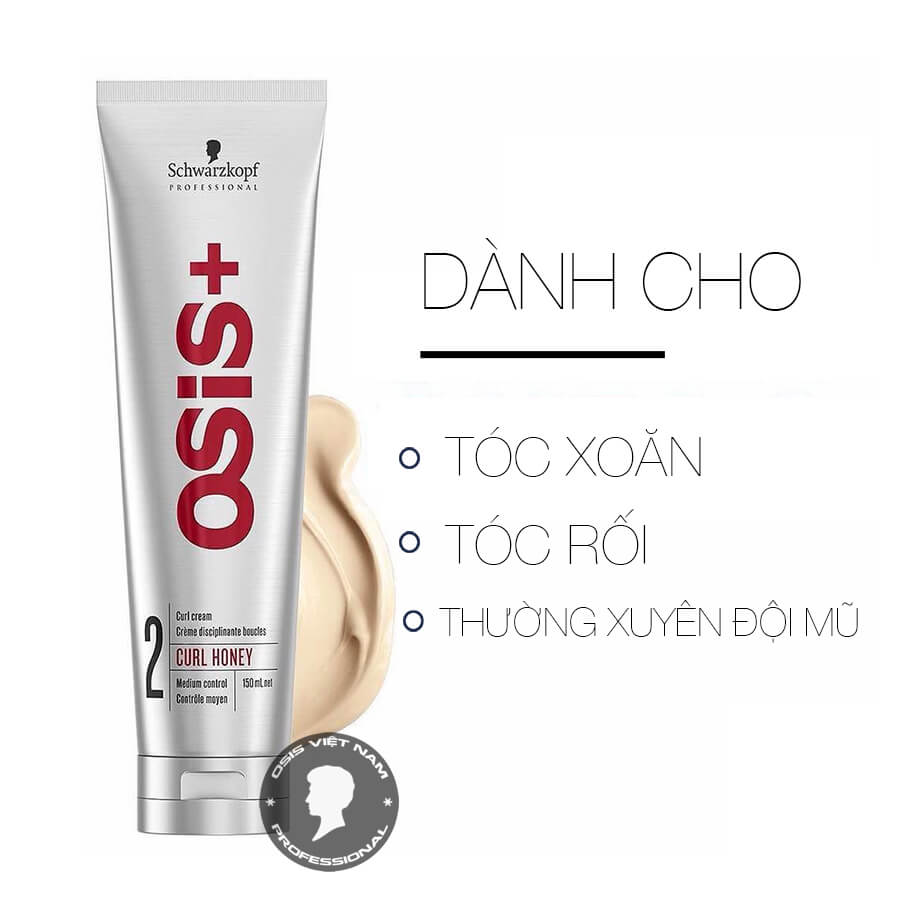 Kem tạo kiểu Schwarzkopf Osis+ Curl Hone