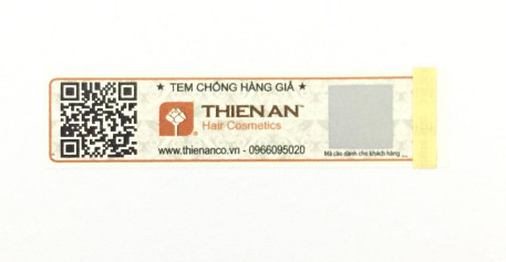Hệ thống QRcode mới của Nashi Argan tại Vietnam ( trước khi cào tem bạc )