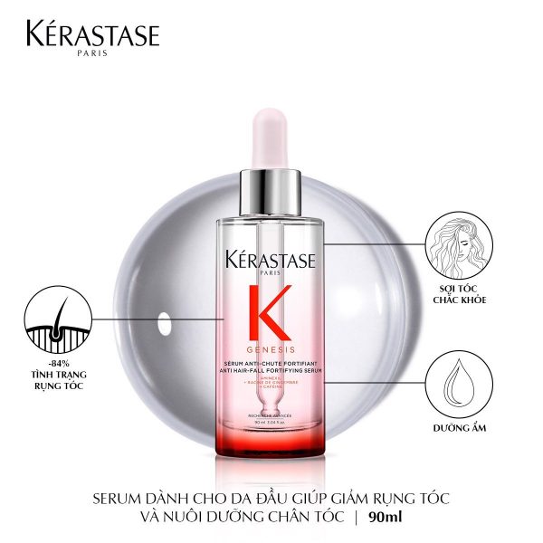 Serum chăm sóc tóc gãy rụng Kérastase Genesis Anti Chute Fortifian 90ml