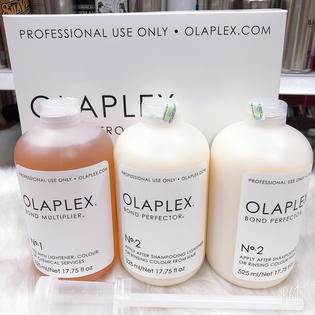 Bộ Phục Hồi Olaplex Số 1&2 Phục Hồi Tóc Chuyên Nghiệp Salon