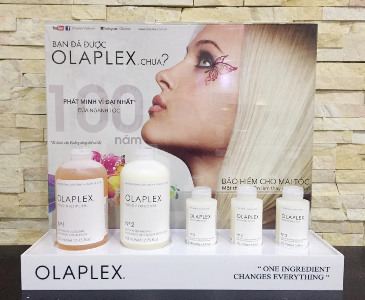 Bộ phục hồi Olaplex là bảo hiểm cho mái tóc khi sử dụng dịch vụ hoá chất tại SALON ?