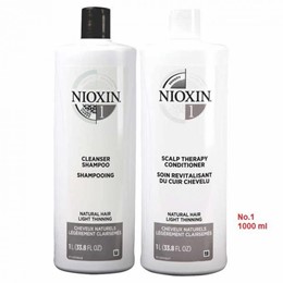 Cặp Dầu Gội Xả NIOXIN Số 1 Chống Rụng Tóc 300ml/1000ml