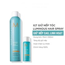 Xịt Bóng Giữ Nếp Khỏe Moroccanoil Luminous Hair Spray Strong 330ML