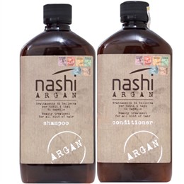 Cặp Dầu Gội Xả Nashi Argan Phục Hồi Tóc Hư Tổn