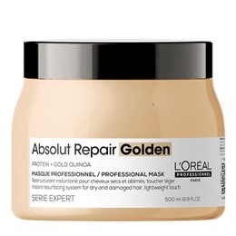 [Mẫu Mới] Hấp Dầu Loreal Absolut Repair Golden Nhũ Vàng 
