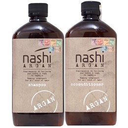 Dầu Gội Xả Nashi Argan 500ML Phục Hồi Tóc Hư Tổn