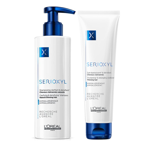 Dầu Gội Xả Loreal Professionnel Serioxyl Kích Thích Mọc Tóc