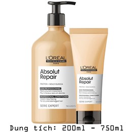 Dầu Xả Loreal Serie Expert Absolut Repair Phục Hồi 3 Tác Động