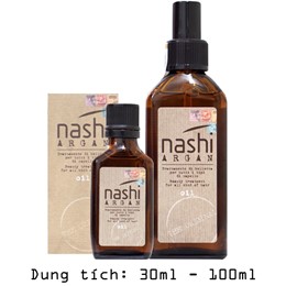 Tinh Dầu Nashi Argan Phục Hồi Tóc Hư Tổn 100ML