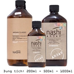 Dầu Gội Nashi Argan Phục Hồi Tóc Hư Tổn 