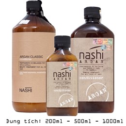 Dầu Xả Nashi Argan Phục Hồi Tóc Hư Tổn 200ml/500ml