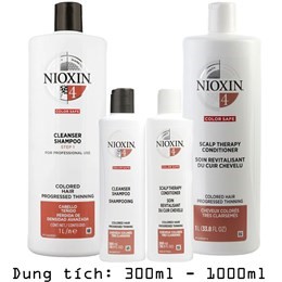 Dầu Gội NIOXIN Chống Rụng Tóc Hệ Thống Số 4 300ml/1000ml