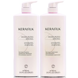 Dầu Gội Xả Goldwell Kerasilk Repairing Phục Hồi Tóc Hư Tổn 750ML