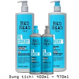 Cặp Gội Xả Tigi Bed Head Số 2 Màu Xanh 970ml