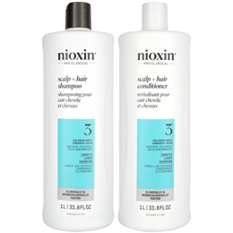 Cặp Dầu Gội Xả NIOXIN Số 3 Chống Rụng Tóc 1000ML