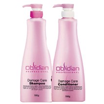 Cặp Gội Xả Tái Tạo Tóc Hư Tổn Obsidian Damage Care  Cặp Gội Xả Tái Tạo Tóc Hư Tổn Obsidian Damage Care