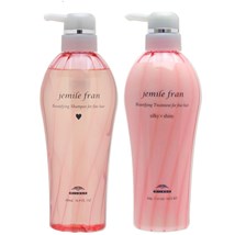 Dầu Gội Xả Milbon Jemile Fran (Heart) Dành Cho Tóc Hư Tổn