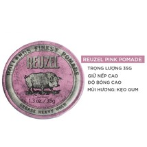 Sáp Vuốt Tóc Reuzel Pink Pomade Grease Heavy Hold Chính Hãng Sáp Vuốt Tóc Reuzel Pink Pomade Grease Heavy Hold Chính Hãng
