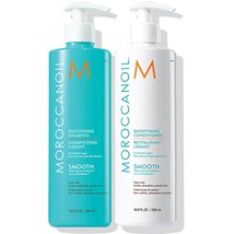 Cặp Gội Xả Moroccanoil Smooth Chăm Sóc Tóc Suôn Mượt 