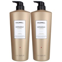 Cặp Dầu Gội Goldwell Kerasilk Control Suôn Mượt 250ml/1000ml Cặp Dầu Gội Goldwell Kerasilk Control Suôn Mượt 250ml/1000ml