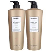 Cặp Dầu Gội Goldwell Kerasilk Control Suôn Mượt 250ml/1000ml