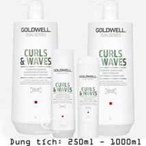 Dầu Gội Xả Goldwell Curls & Waves Dành Cho Tóc Uốn 250ml/1000ml Dầu Gội Xả Goldwell Curls & Waves Dành Cho Tóc Uốn 250ml/1000ml