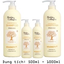 Dầu Gội Xả Biotin Collagen Voudioty Phục Hồi Tóc Hư Tổn Dầu Gội Xả Biotin Collagen Voudioty Phục Hồi Tóc Hư Tổn