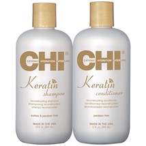 Dầu Gội Xả CHI Keratin Phục Hồi Tóc Hư Tổn 355ml/946ml Dầu Gội Xả CHI Keratin Phục Hồi Tóc Hư Tổn 355ml/946ml