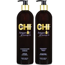 Dầu Gội Xả CHI Argan Plus Moringa Oil 759ML Dầu Gội Xả CHI Argan Plus Moringa Oil 759ML