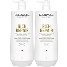 Dầu Gội Xả Goldwell Phục Hồi Tóc Hư Tổn 1000ML Dầu Gội Xả Goldwell Phục Hồi Tóc Hư Tổn 1000ML