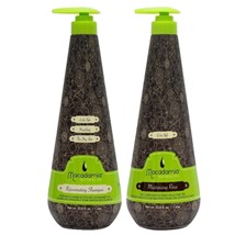 Dầu Gội Xả Macadamia Trẻ Hóa Phục Hồi Tóc Hư Tổn 1000ML