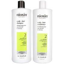 Cặp Dầu Gội Xả NIOXIN Số 2 Chống Rụng Tóc 1000ML