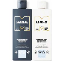 Dầu Gội Xả LABEL.M Diamond Dust Mềm Mượt Không Gây Nặng Tóc 300ML