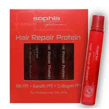 Sophia Protein Repair Phục Hồi Tóc Hư Nát 13ML X 10 Lọ Sophia Protein Repair Phục Hồi Tóc Hư Nát 13ML X 10 Lọ