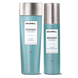 Cặp Dầu Gội Xả Goldwell Kerasilk Repower Volume 250ml/1000ml