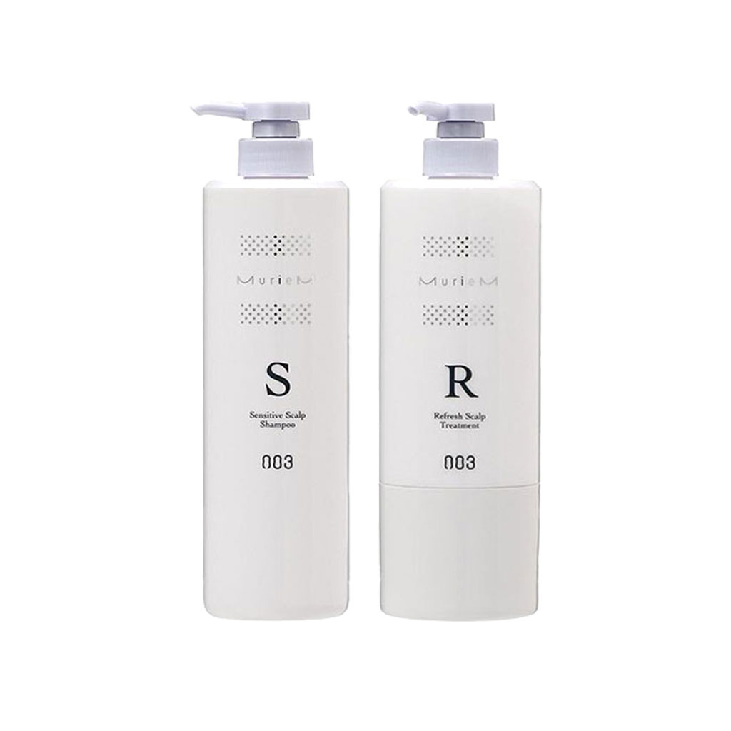 Dầu Gội Xả Number Three Muriem Crystal Sensitive Scalp S Dành Cho Da Đầu  Khô, Nhạy Cảm và Có Gàu 660ML